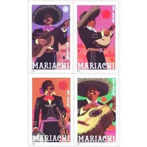 Forever Stamps 2021 Mariachi – Music and Cultural Heritage, First-Class Postage