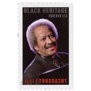 Forever Stamps 2025 Allen Toussaint – Black Heritage Series, First-Class Postage