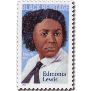 Forever Stamps 2022 Edmonia Lewis – Black Heritage Series, Commemorative Issue, First-Class Postage