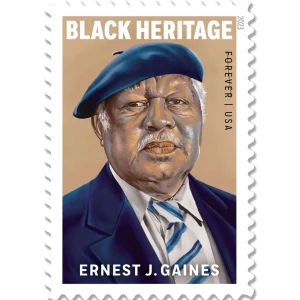 Forever Stamps 2023 Ernest J. Gaines – Black Heritage Series, Commemorative Issue, First-Class Postage