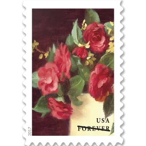 Forever Stamps 2017 Flowers from the Garden – Nature Series, First-Class Postage