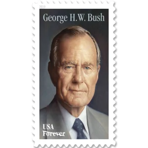 Forever Stamps 2019 George H. W. Bush – Commemorative Issue, First-Class Postage