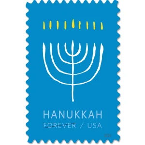 Forever Stamps 2024 Hanukkah – Holiday Celebration, First-Class Postage