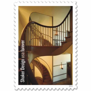 Forever Stamps 2024 Shaker Design – American Craft & Architecture, First-Class Postage