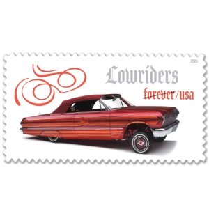 Forever Stamps 2026 Lowriders – Custom Car Culture, First-Class Postage